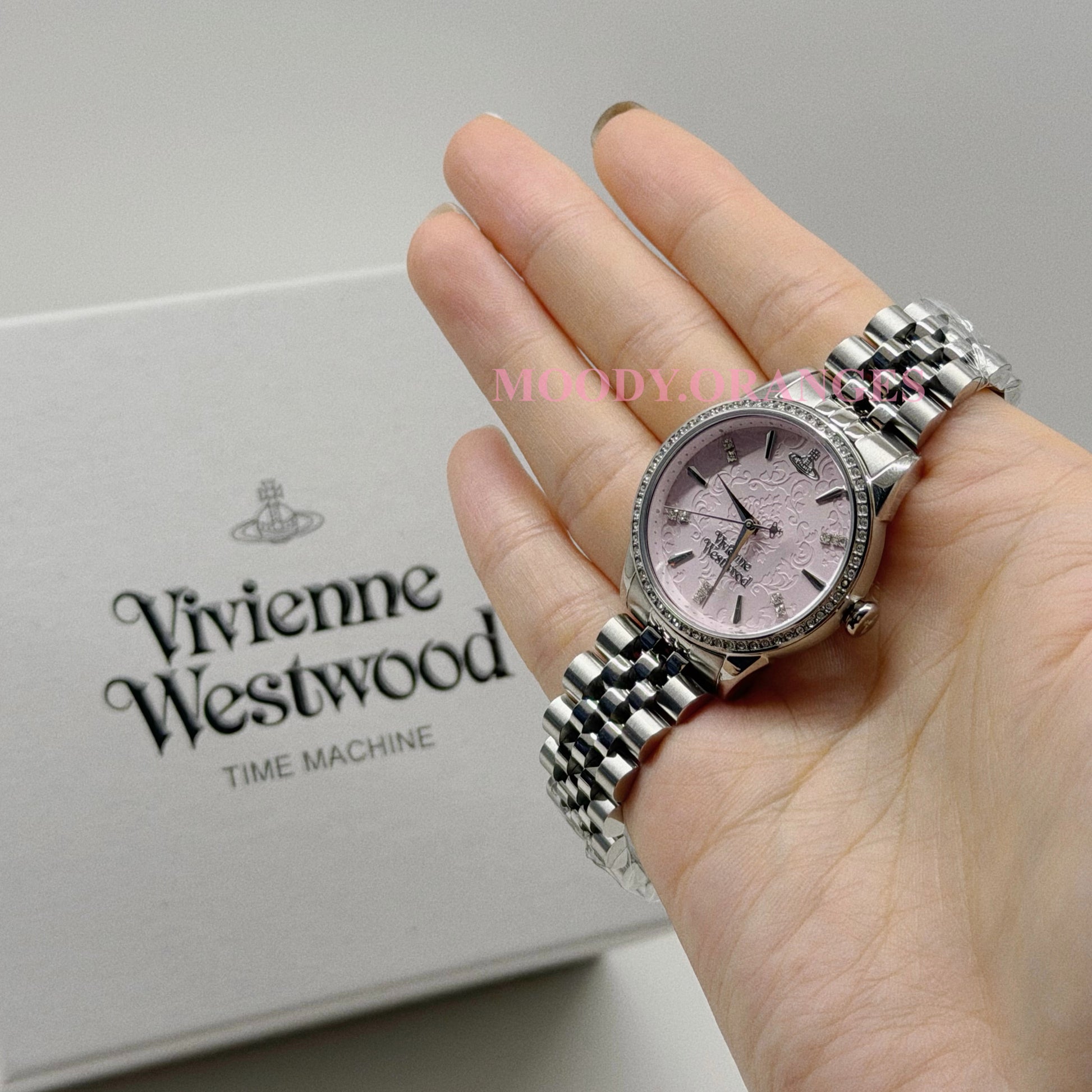 Vivienne Westwood Pink Little Wallace Watch - MOODY ORANGES