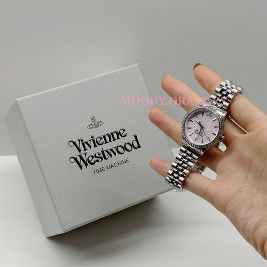 Vivienne Westwood Pink Little Wallace Watch - MOODY ORANGES