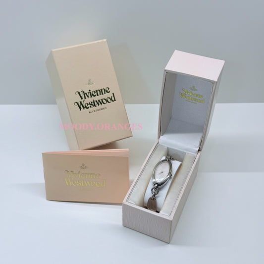 Vivienne Westwood Oval-shaped Pink Watch Bracelet