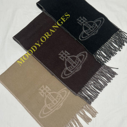 Vivienne Westwood Single Orb Double Scarf