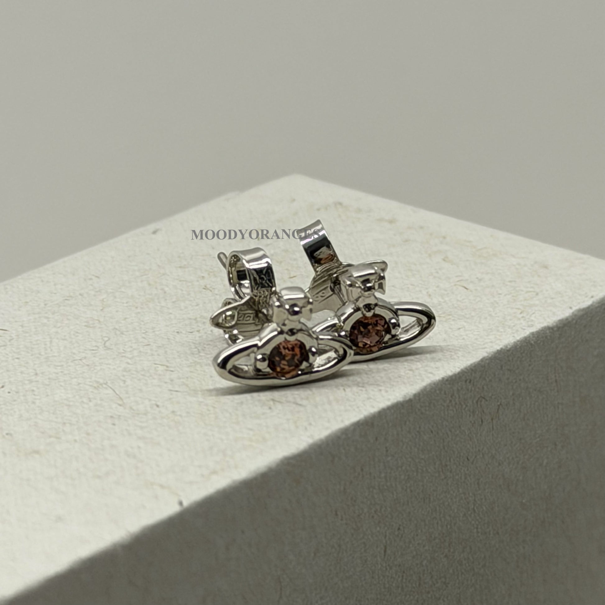 Vivienne Westwood Nano Solitaire Earrings - MOODY ORANGES