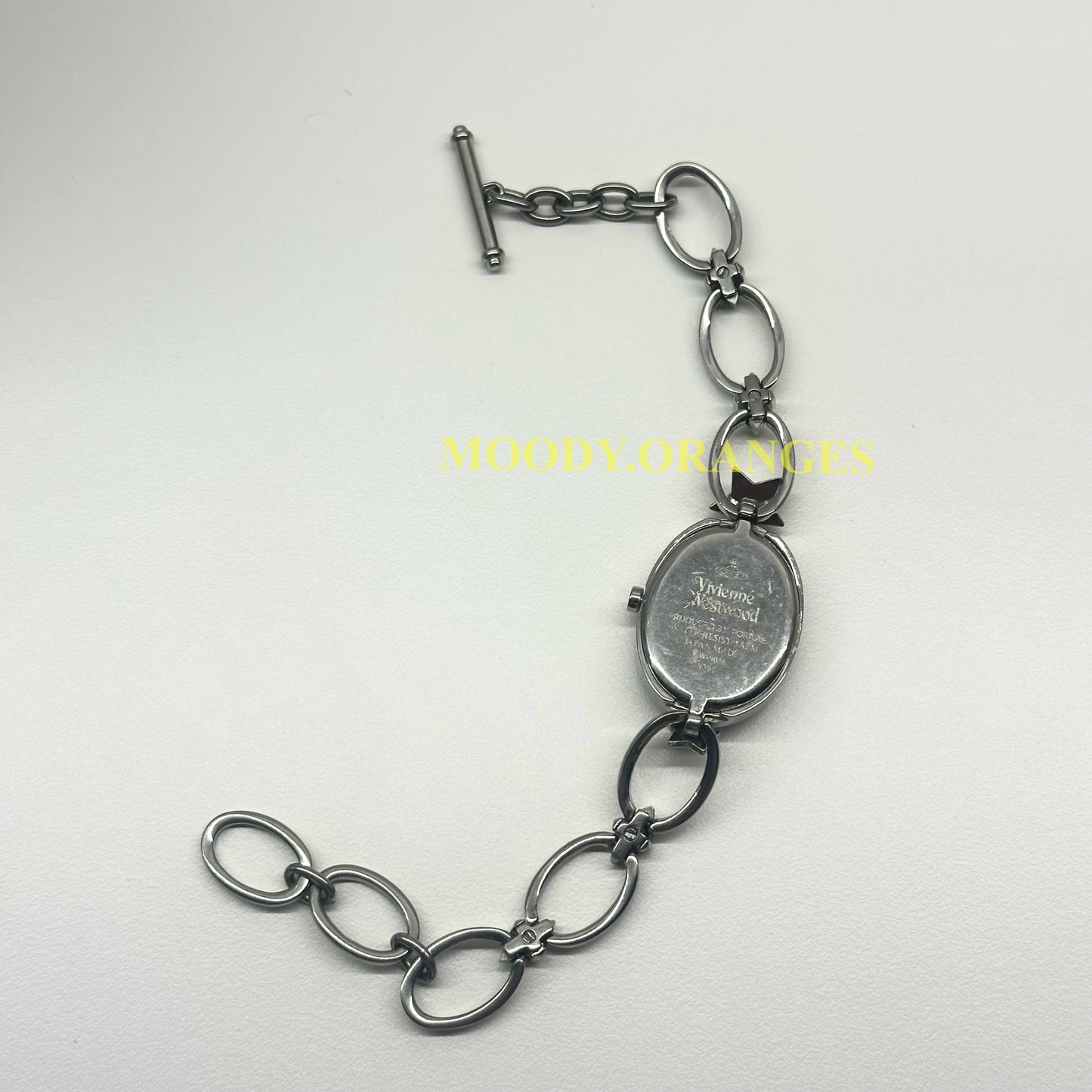 Vivienne Westwood Oval-Shaped Vintage Chain Bracelet Watch