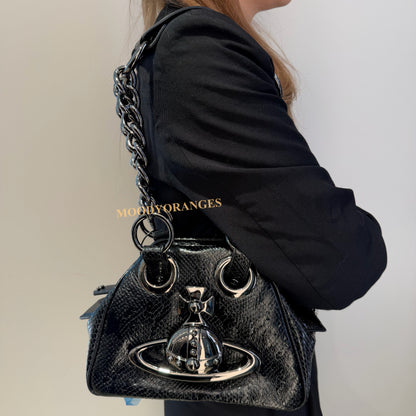 Vivienne Westwood Orb Chain Handbag - MOODY ORANGES