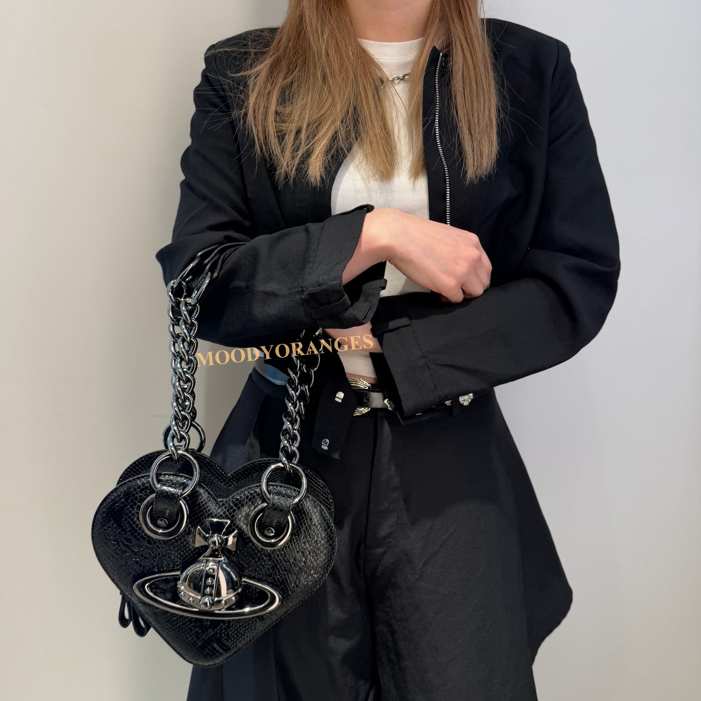 Vivienne Westwood Orb Chain Handbag - MOODY ORANGES