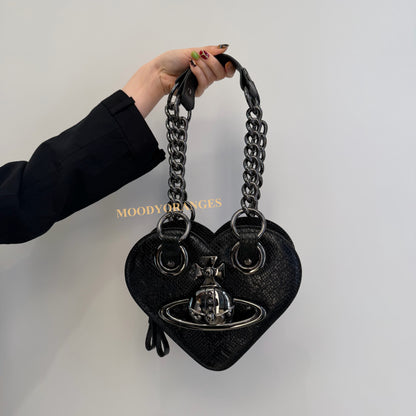Vivienne Westwood Orb Chain Handbag - MOODY ORANGES