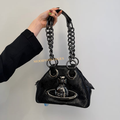 Vivienne Westwood Orb Chain Handbag - MOODY ORANGES