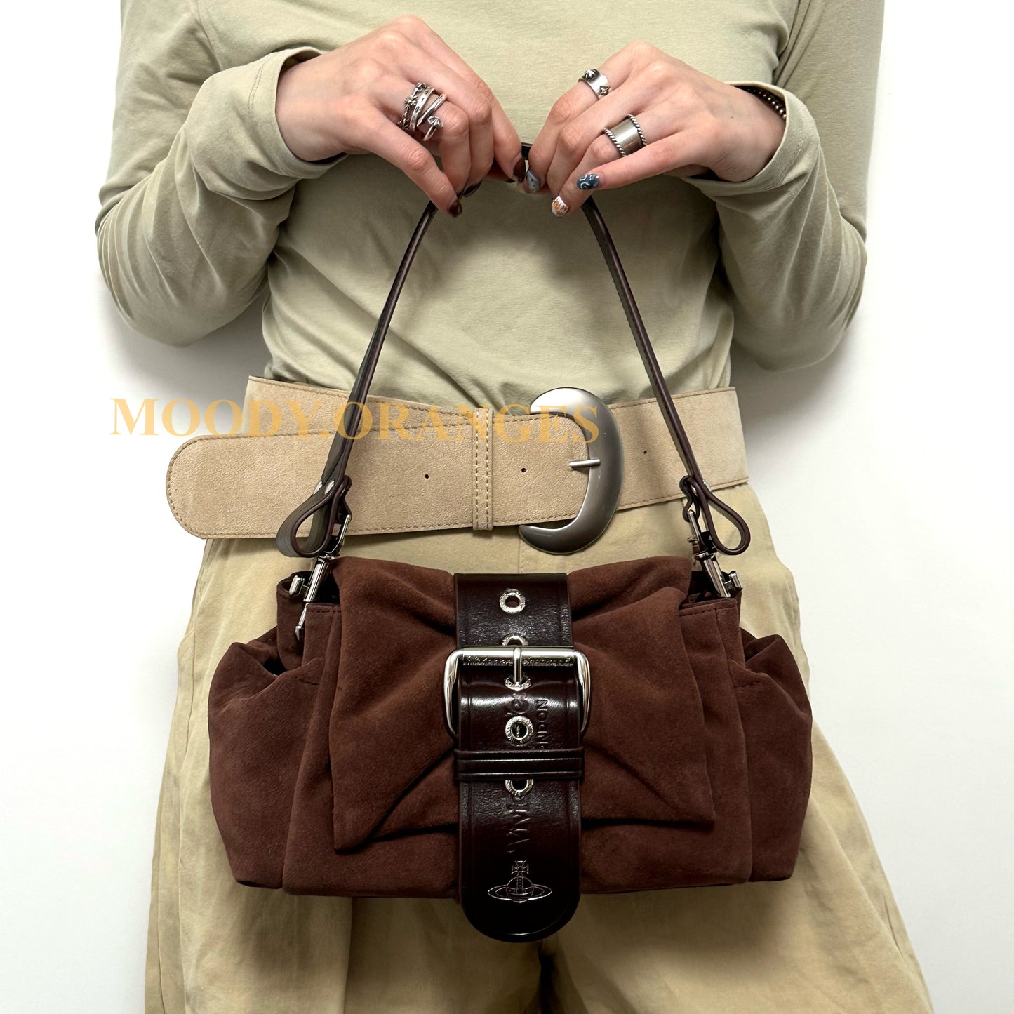 Vivienne Westwood Velvet Treasure Hazel Bag