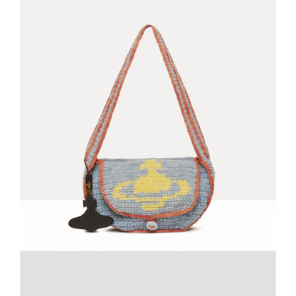 Vivienne Westwood Lucky Halfmoon Crochet Bag