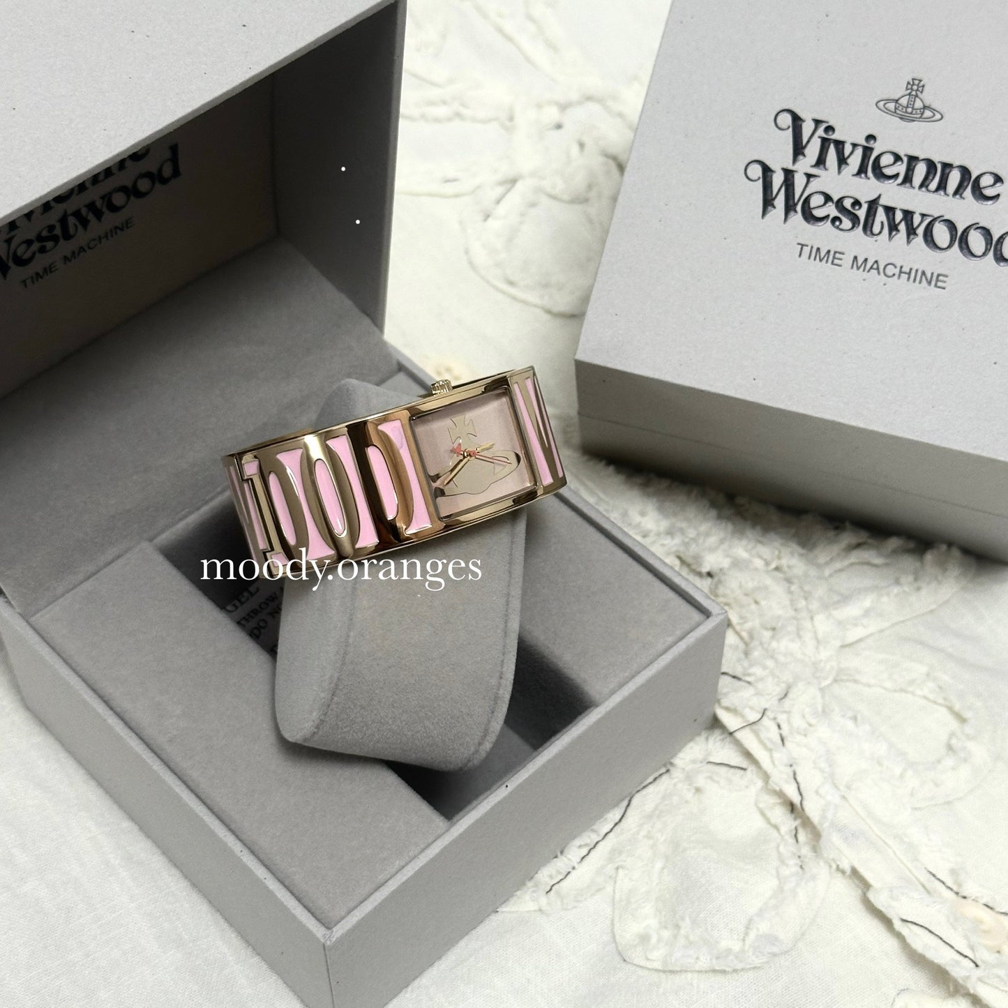 Vivienne Westwood Pink/Gold Belvoir Watch (VV325LPKGD)