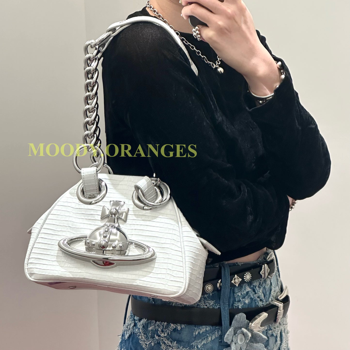 Vivienne Westwood Archive Orb Chain Handbag