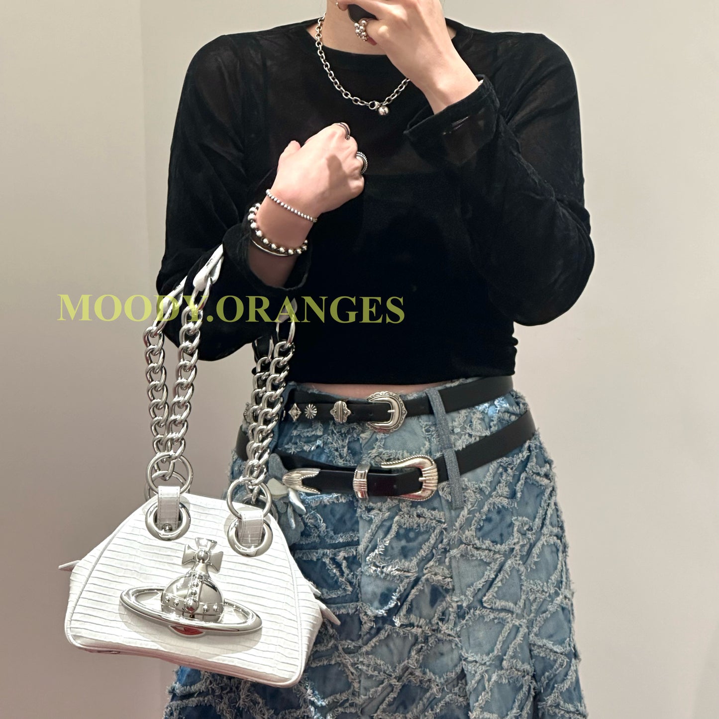 Vivienne Westwood Archive Orb Chain Handbag