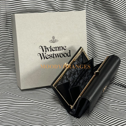 Vivienne Westwood Japan Exclusive Black Wallet