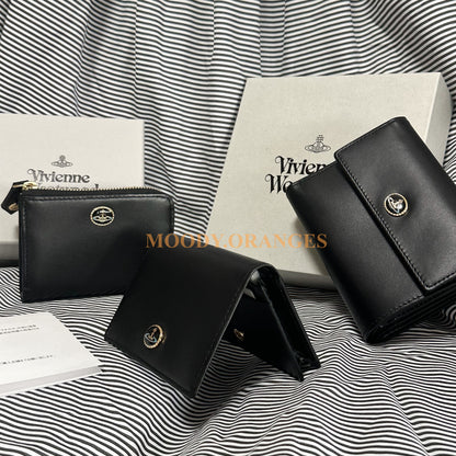Vivienne Westwood Japan Exclusive Black Wallet