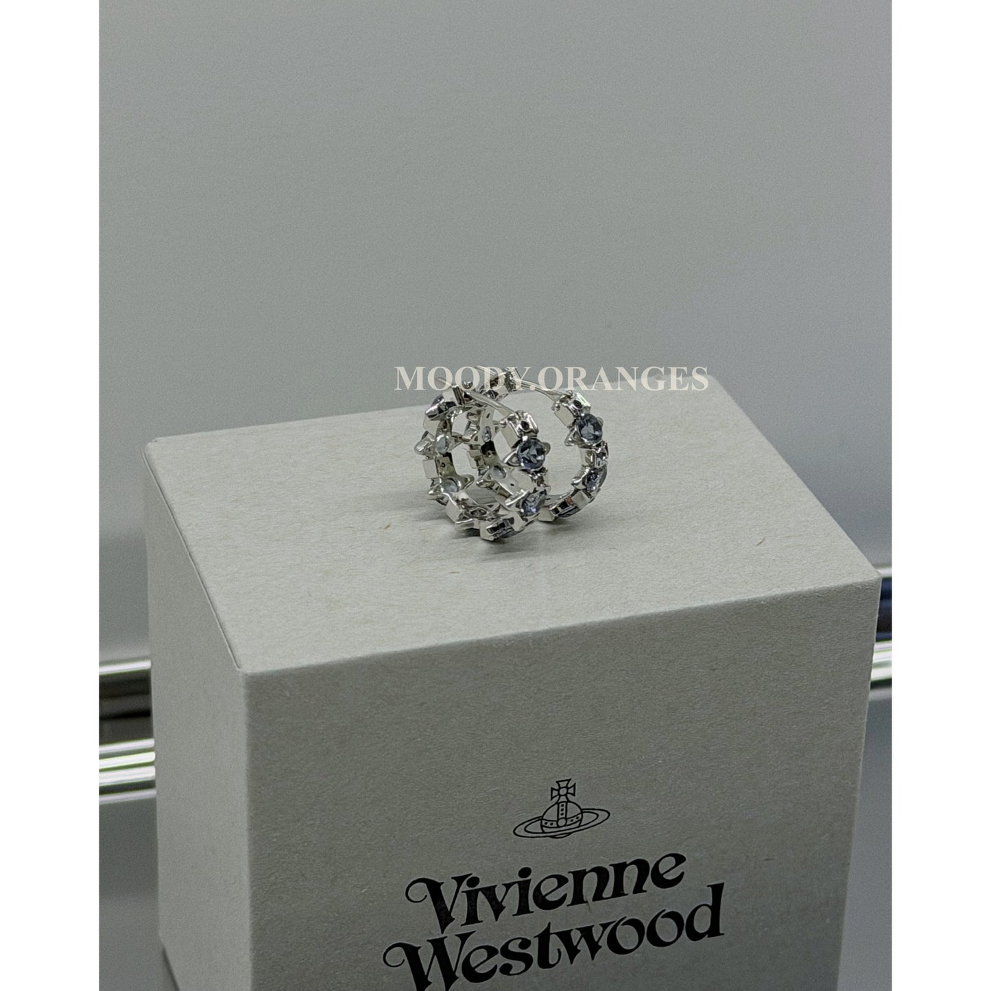 Vivienne Westwood Warwick Blue Earrings - MOODY ORANGES
