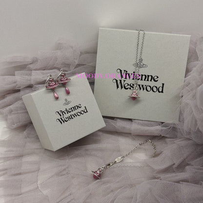 Vivienne Westwood Fabianna Rose Heart Accessories - MOODY ORANGES