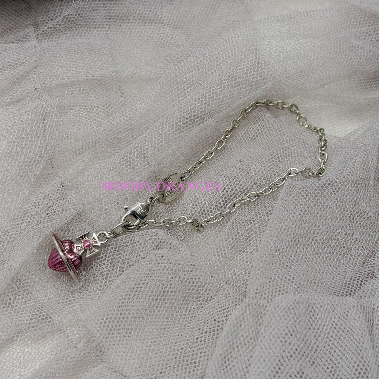 Vivienne Westwood Fabianna Rose Heart Accessories - MOODY ORANGES