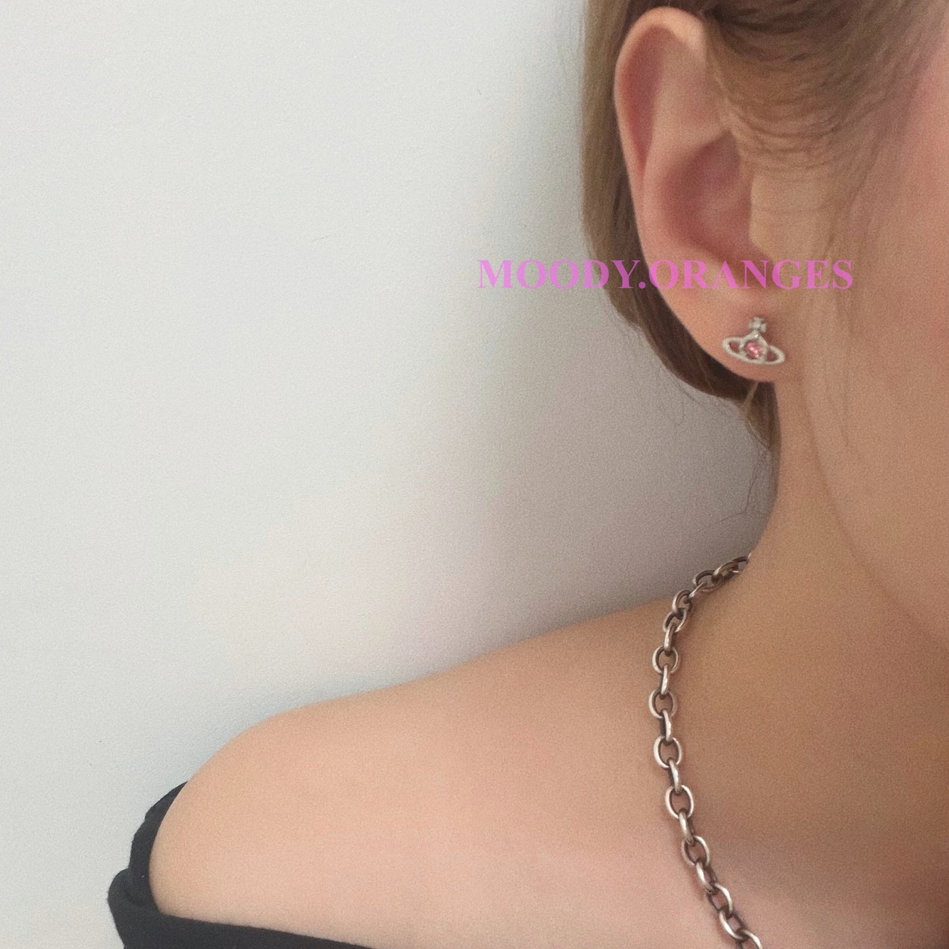 Vivienne Westwood Nano Solitaire Earrings - MOODY ORANGES