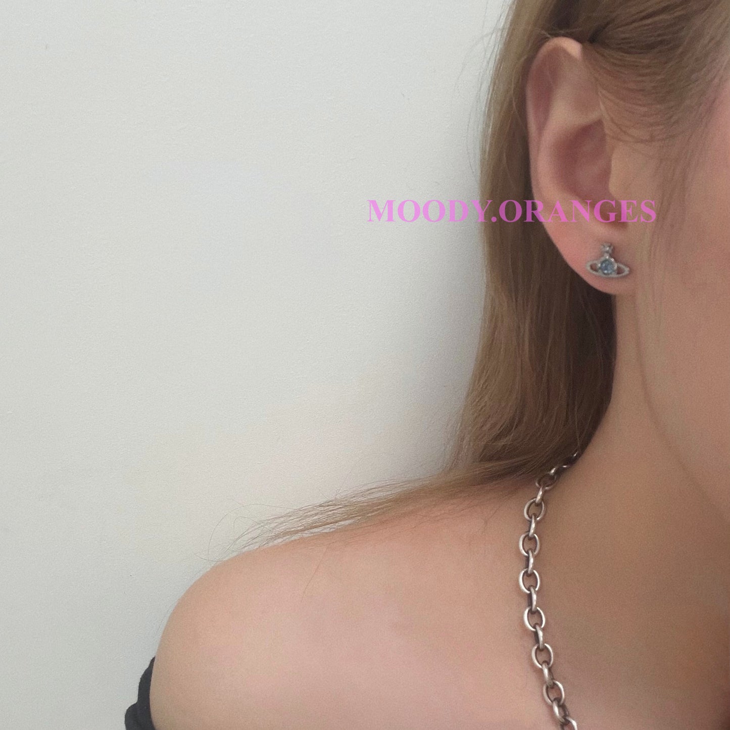 Vivienne Westwood Nano Solitaire Earrings - MOODY ORANGES