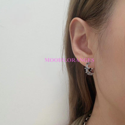 Vivienne Westwood Warwick Blue Earrings - MOODY ORANGES
