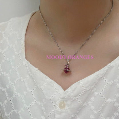 Vivienne Westwood Fabianna Rose Heart Accessories - MOODY ORANGES