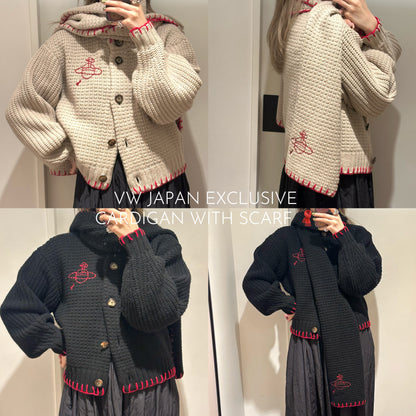 Vivienne Westwood Red Label Cardigan with Scarf