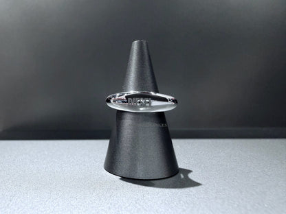 Diesel Black Stainless Steel Band Ring