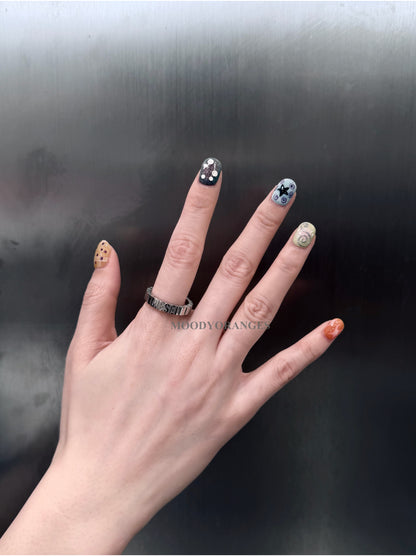 Diesel Stainless Steel Band Ring