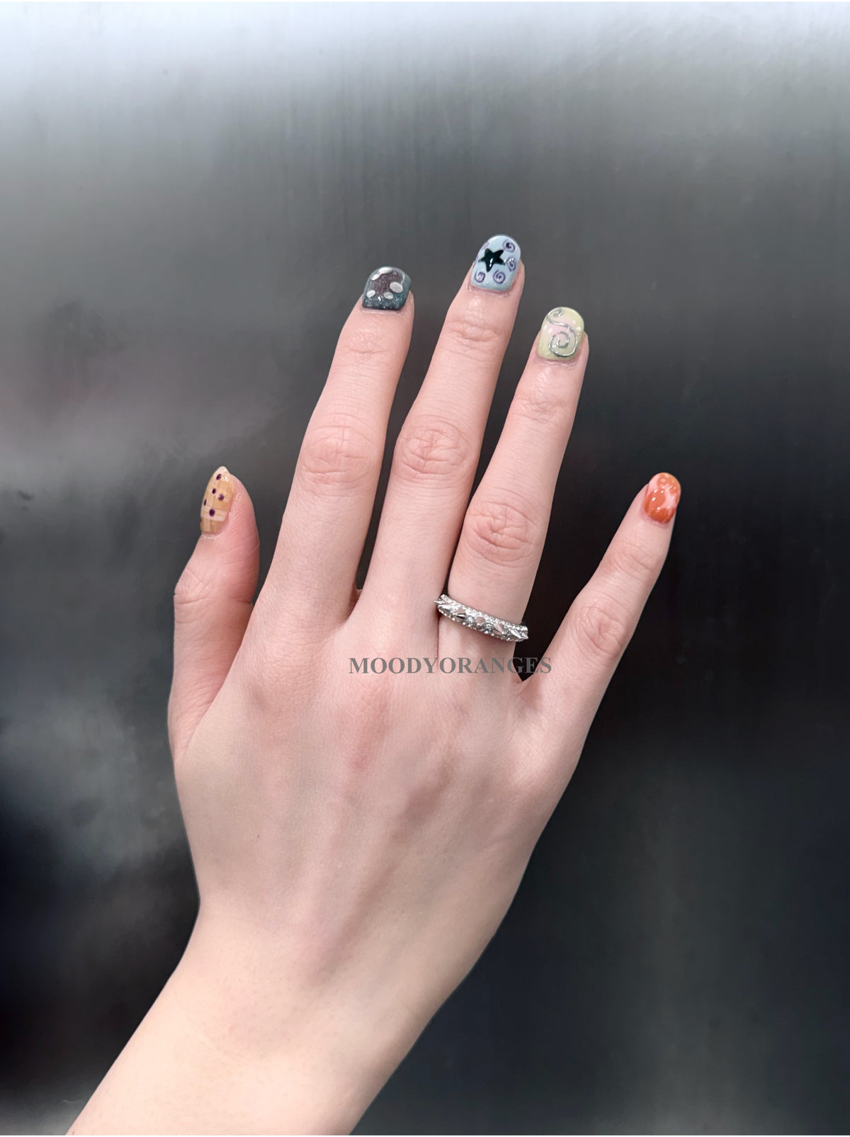 Diesel Stainless Steel Band Ring