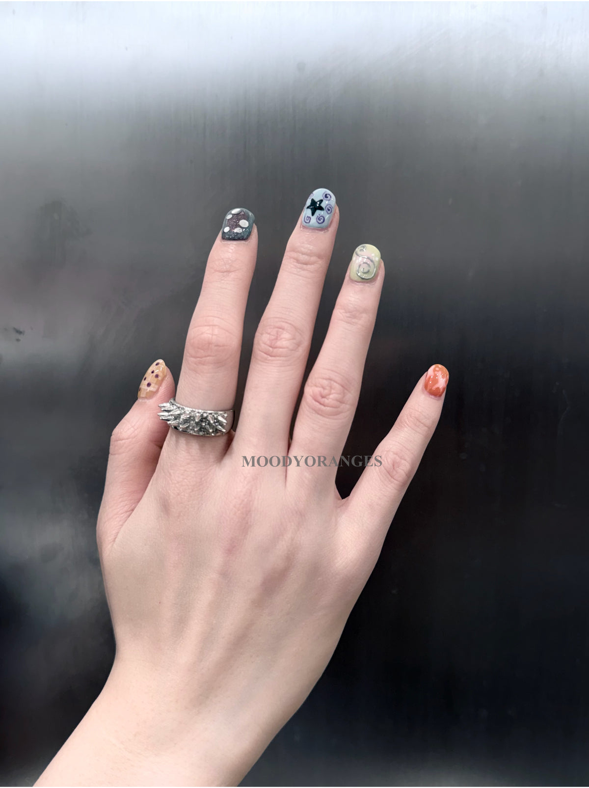 Diesel Stainless Steel Band Ring