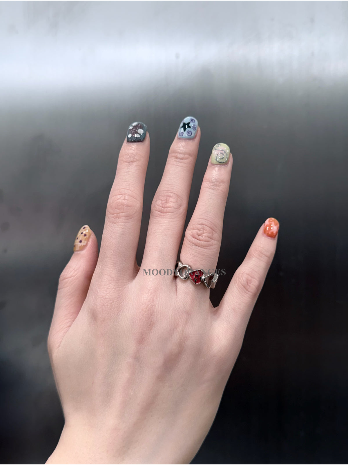 Diesel Stainless Steel Band Ring