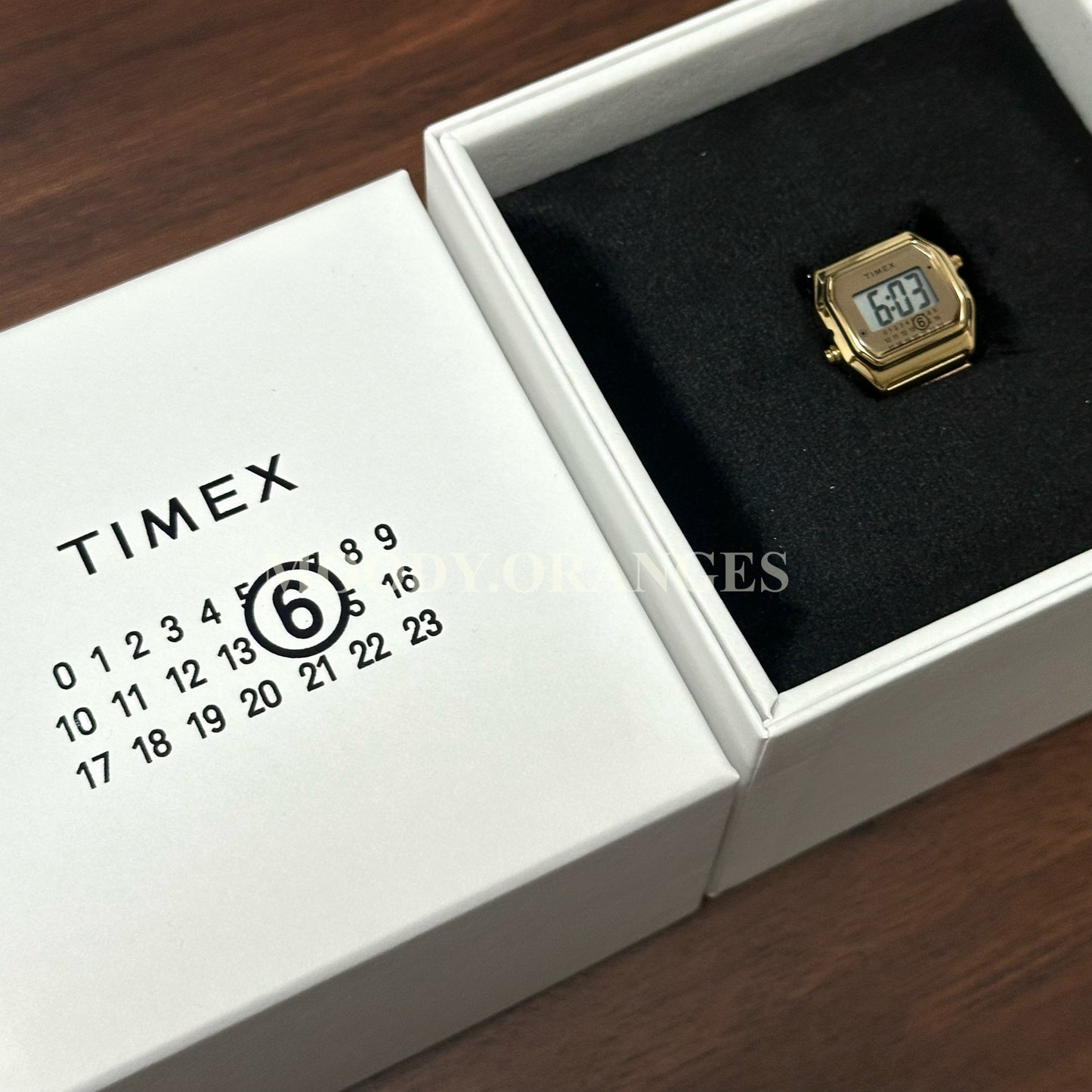 MM6 Maison Margiela x Timex Watch & Ring Watch