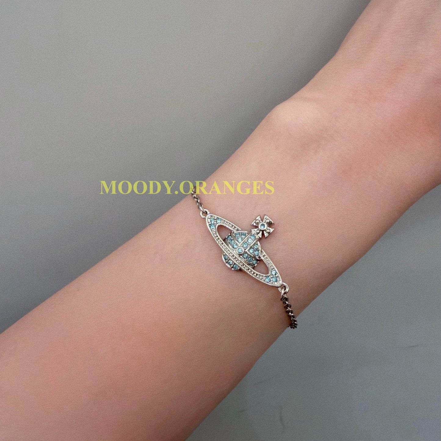 Vivienne Westwood Mini Bas Relief Aqua Accessories