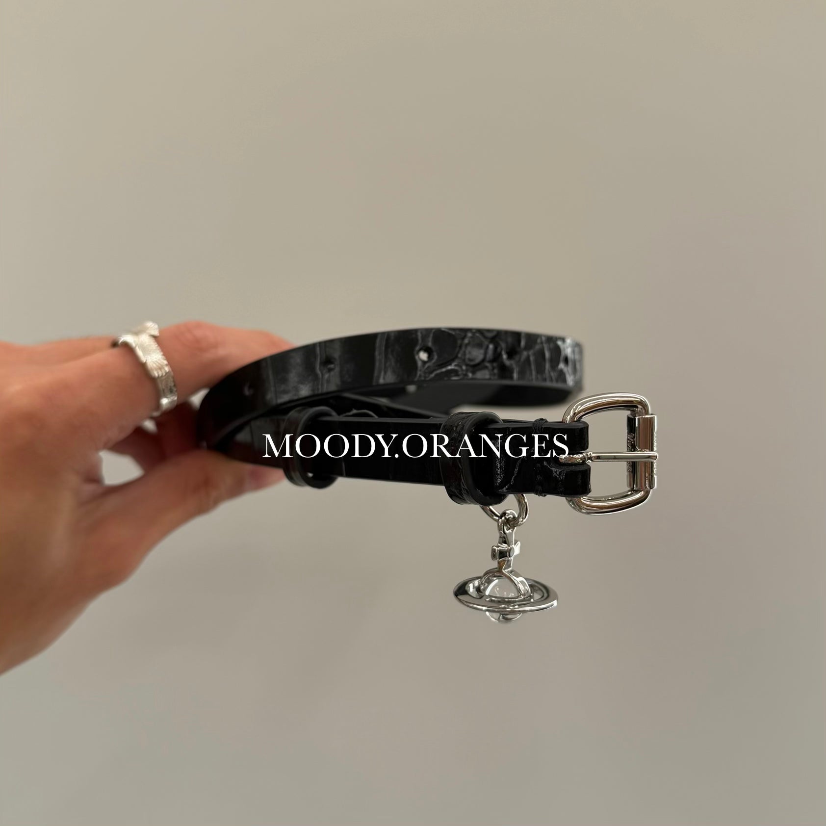 Vivienne Westwood Leather Belt Collection - MOODY ORANGES
