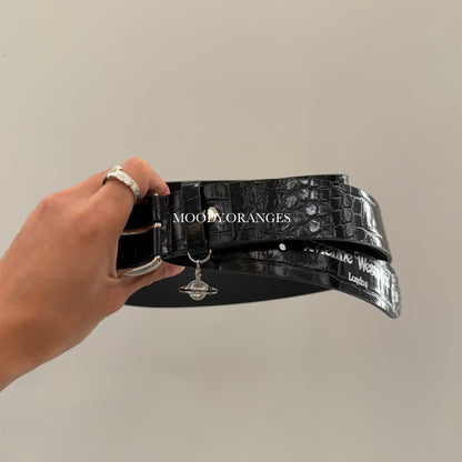 Vivienne Westwood Leather Belt Collection - MOODY ORANGES