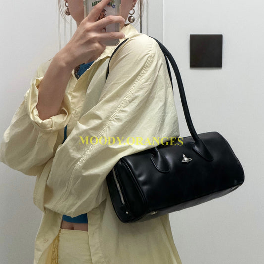 Vivienne Westwood Polly Bowling Bag - MOODY ORANGES