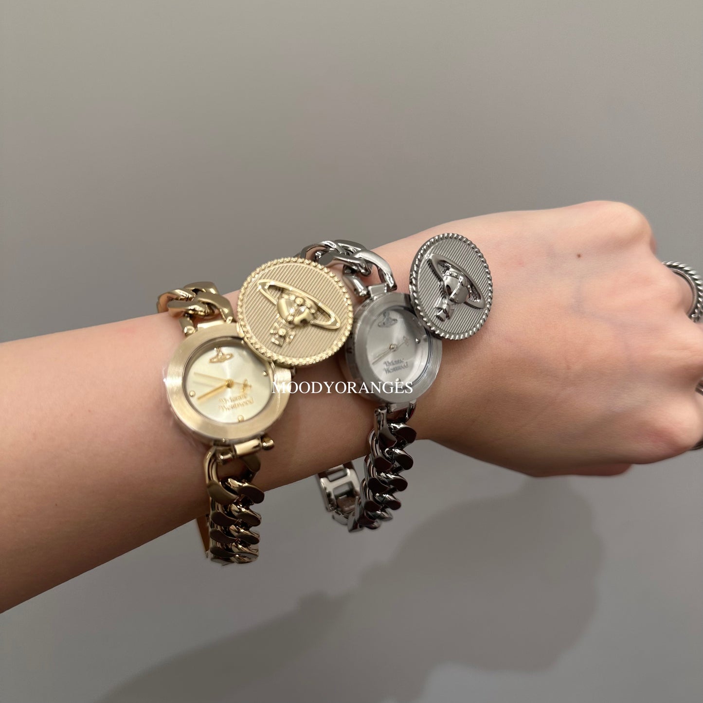 Vivienne Westwood Orb Button Watch (VV323CPGD)