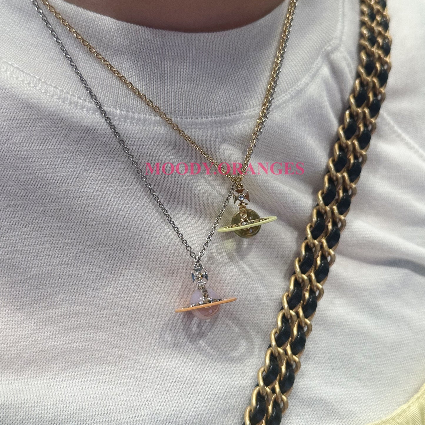 Vivienne Westwood Tiny Original Orb Pendant Necklace