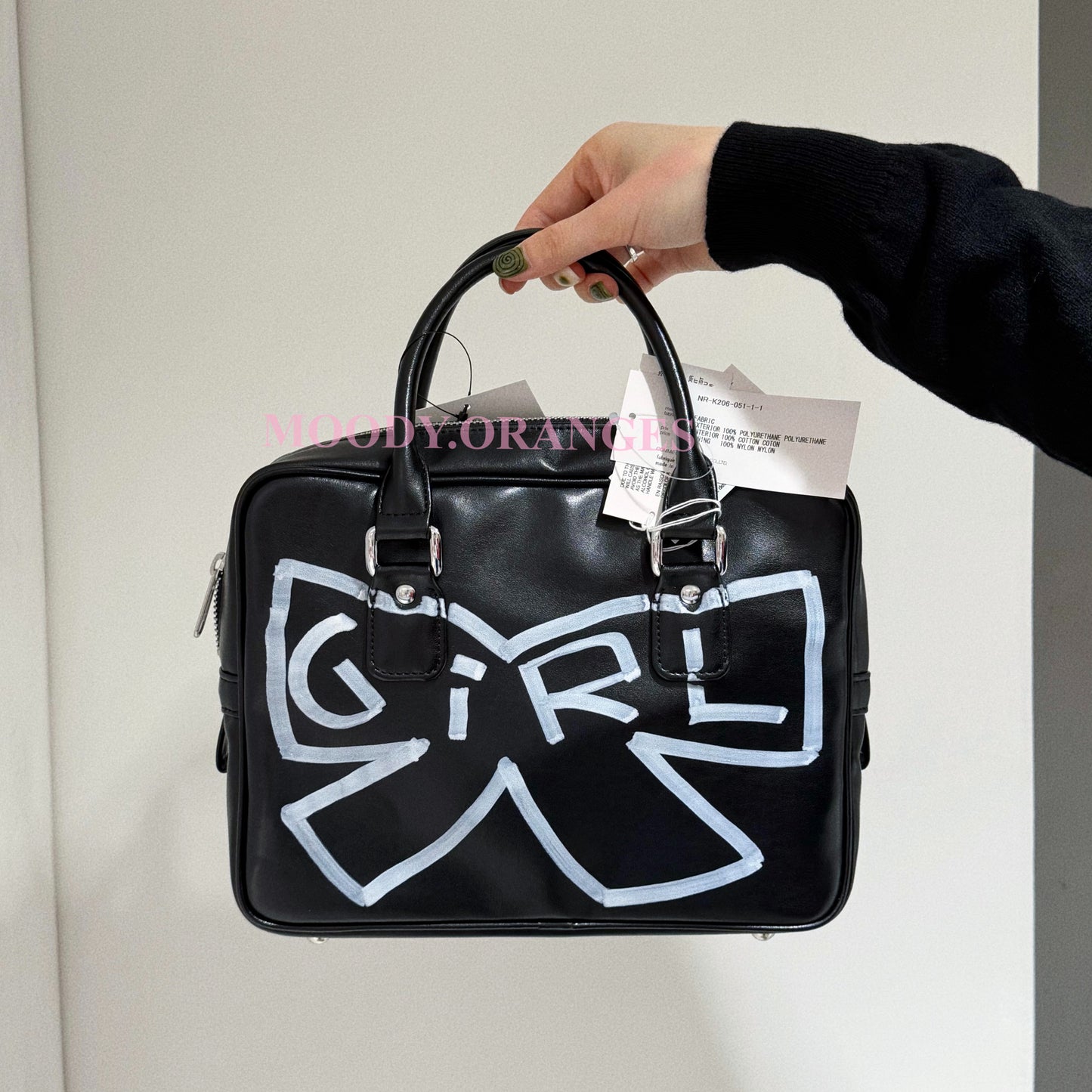 COMME des GARÇONS Girl Fight with Love Ribbon Bag
