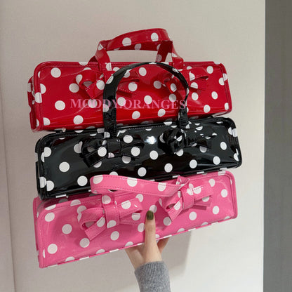 COMME des GARÇONS Girl Dotted Baguette Bag