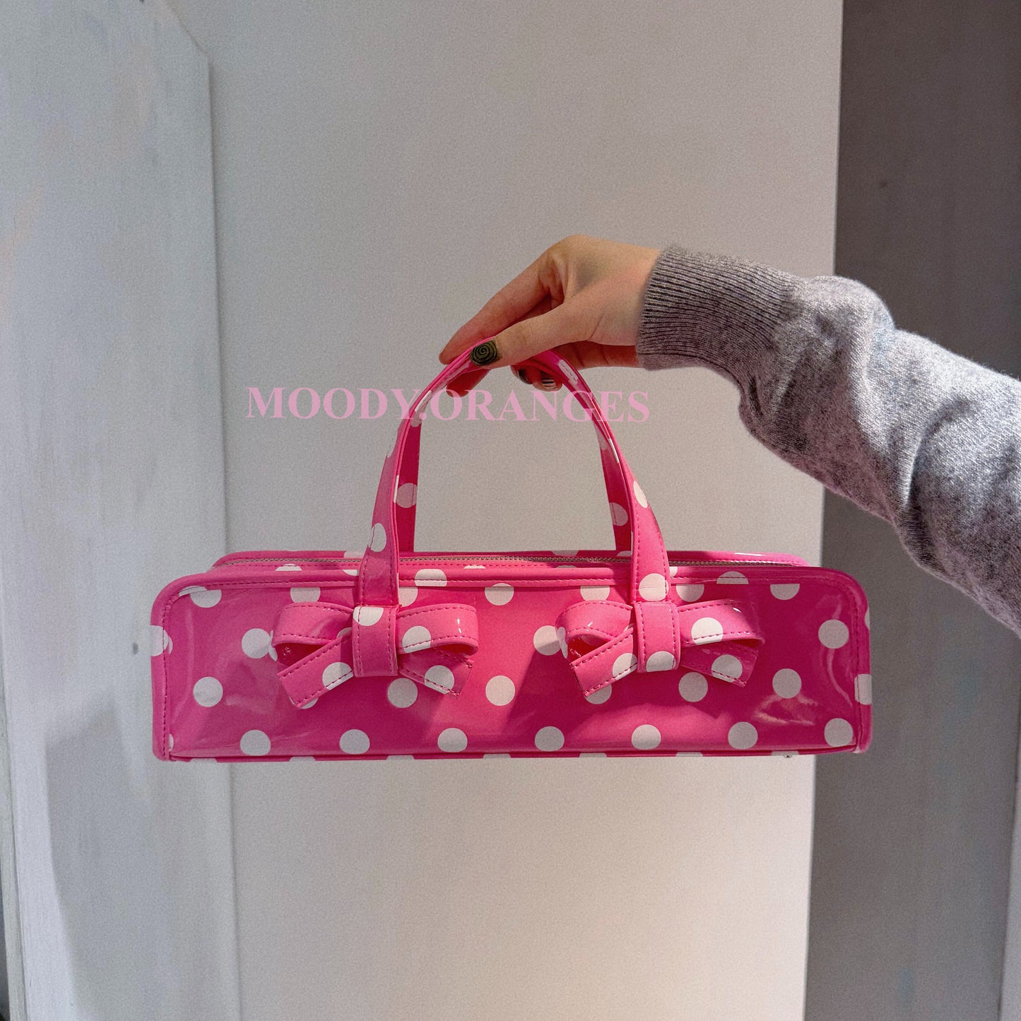 COMME des GARÇONS Girl Dotted Baguette Bag