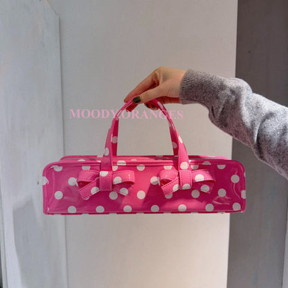 COMME des GARÇONS Girl Dotted Baguette Bag