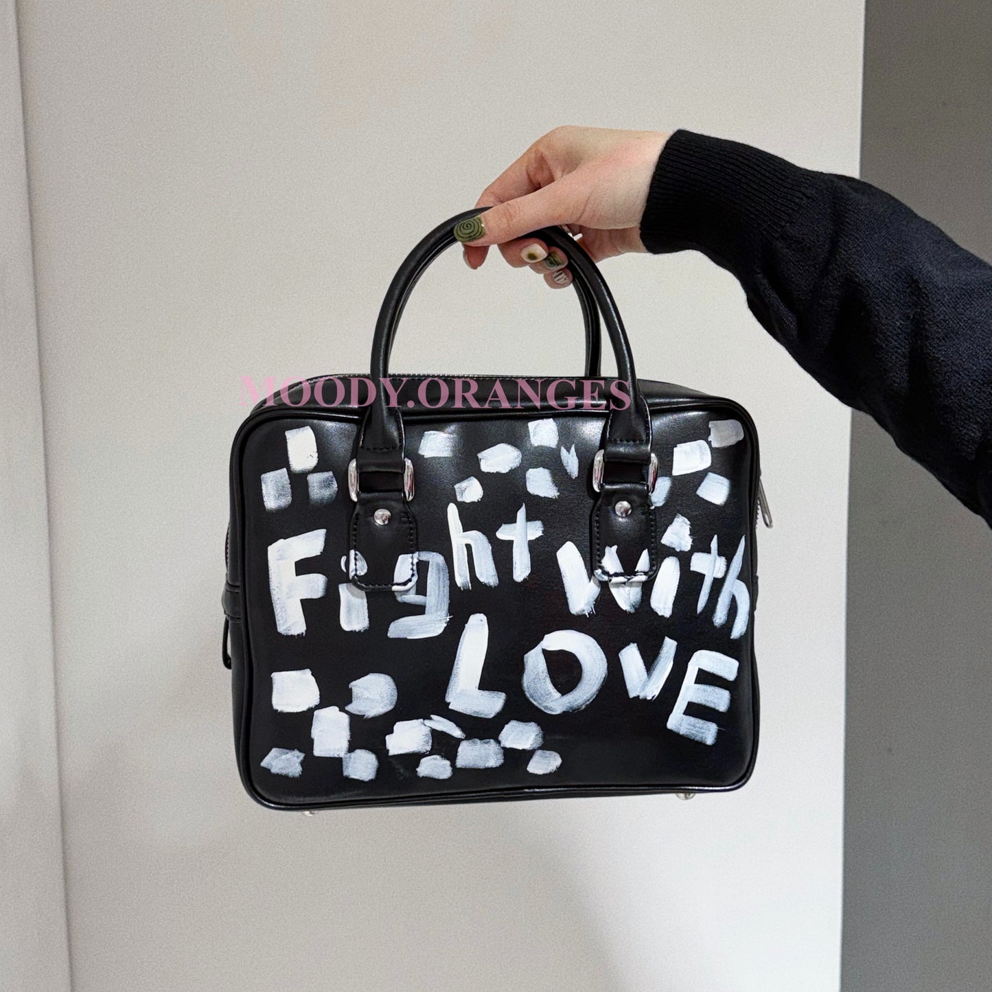 COMME des GARÇONS Girl Fight with Love Ribbon Bag