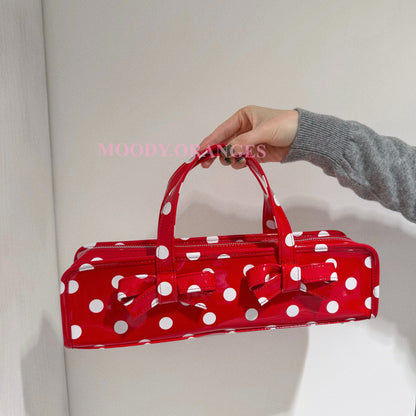 COMME des GARÇONS Girl Dotted Baguette Bag