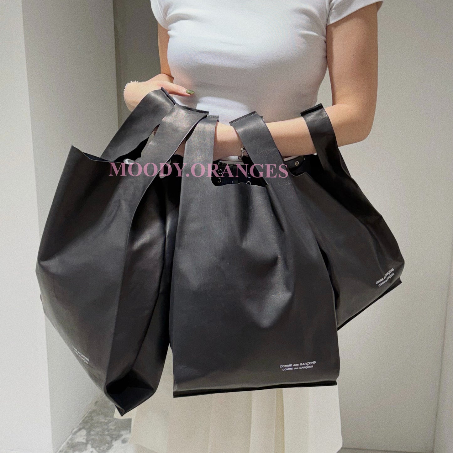 COMME des GARÇONS Soft Leather Handbag