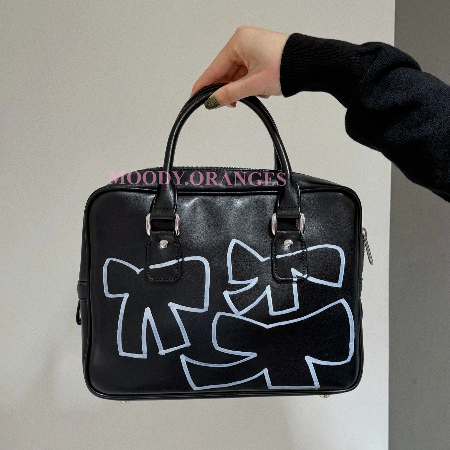 COMME des GARÇONS Girl Fight with Love Ribbon Bag