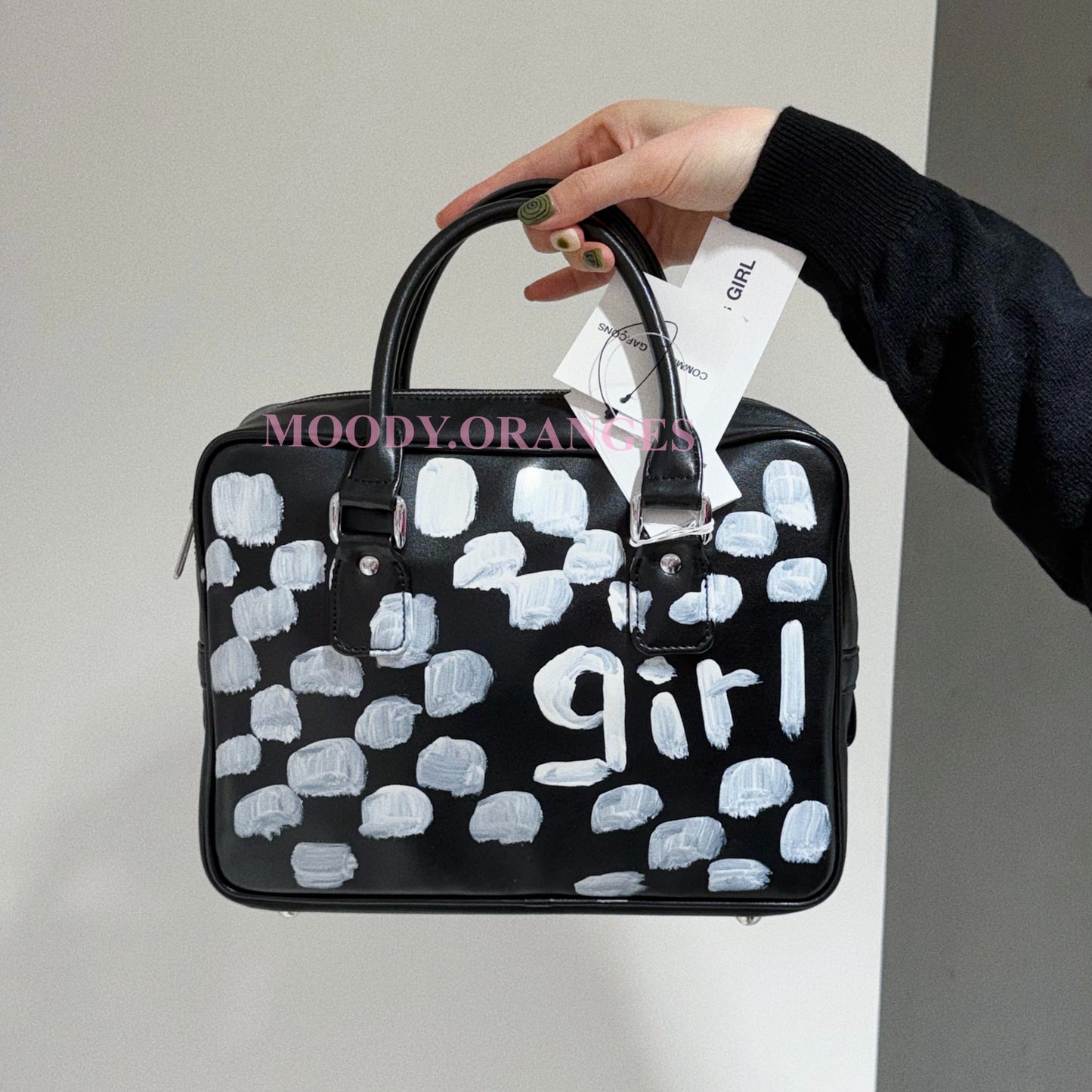 COMME des GARÇONS Girl Fight with Love Ribbon Bag