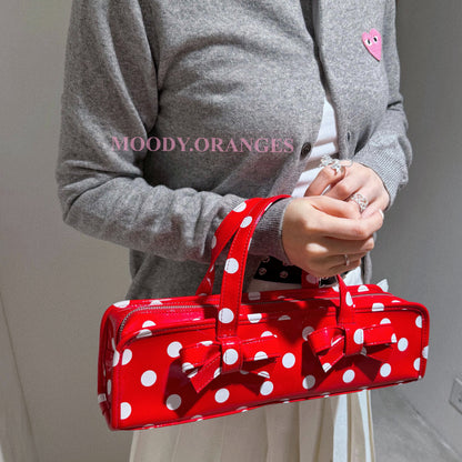 COMME des GARÇONS Girl Dotted Baguette Bag