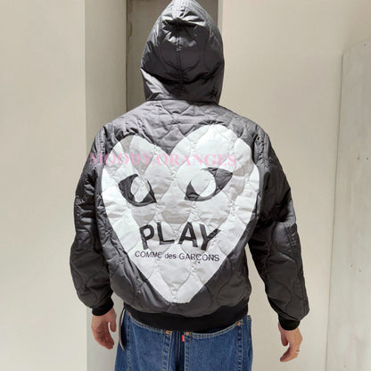 Quilted hoodie