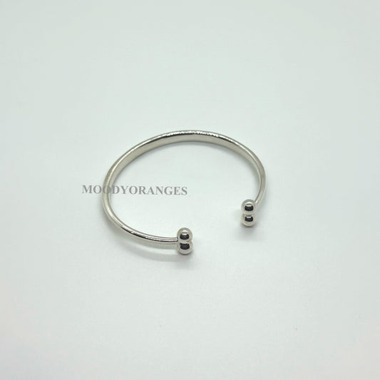 05 Double Ball Bangle - MOODY ORANGES