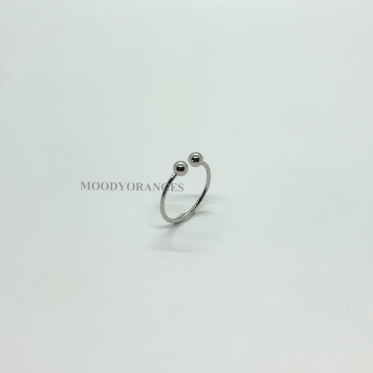 05 Small Ball Ring - MOODY ORANGES